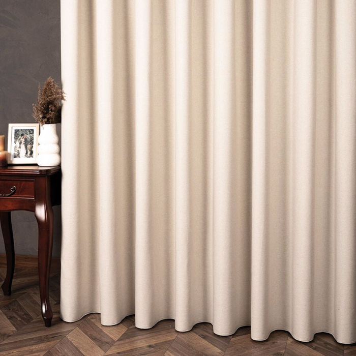 CYRUS - Wave Verdunkelungsvorhang, beige – wavegardin