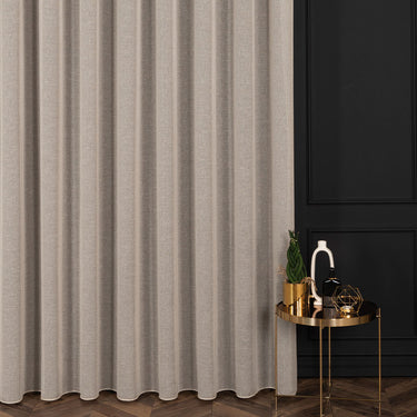 PETRA - Leinengardine, beige