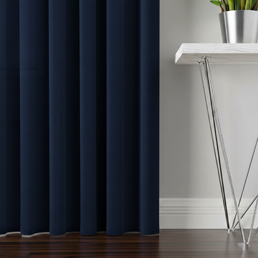 ARUBA - Lysdæmpende wavegardin, Marineblå