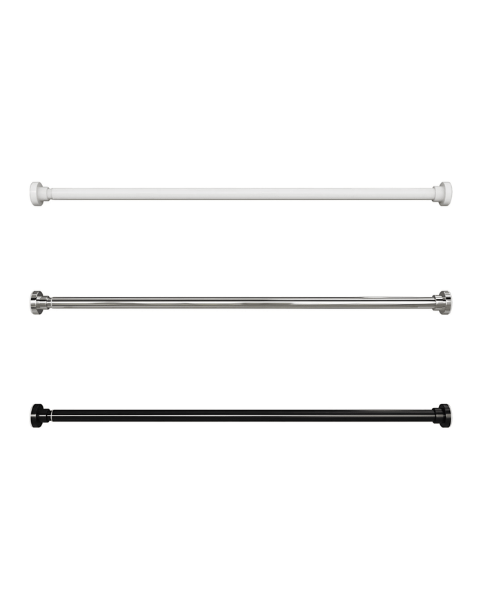 Gardinenstange ohne Bohren, 140-260 cm. – rumdeler