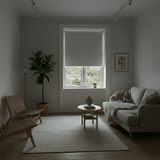 Rullegardin uden boring, Mørklægning (Hvid) - EasyGardin